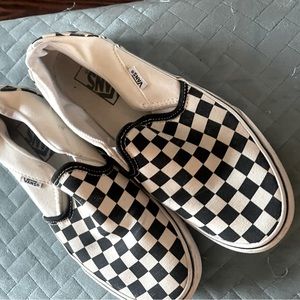 Checkered Vans